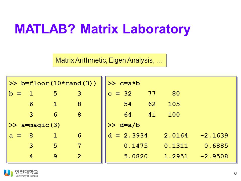 investing matrices matlab help